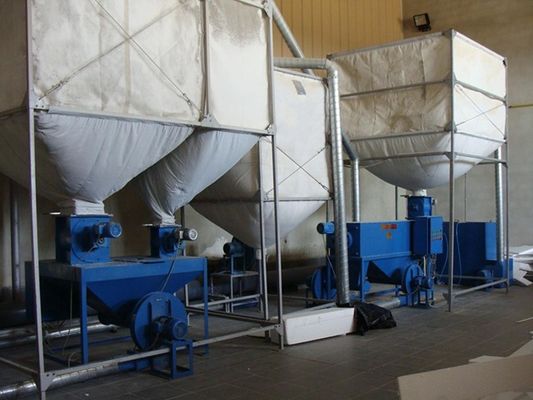 Maszyna do recyklingu złomu EPS 1840x680x1900mm