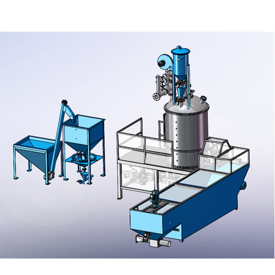 Profesjonalny EPS Pre Expander Machine dla precyzyjnego rozszerzenia poliestyrenowych wierzchołek 0,5 mm