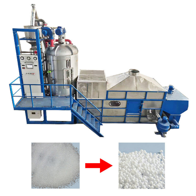 Oszczędność energii Autoamtic Styrofoam Eps Foam Polystyrene Expansion Beads Making Machine