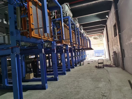 Eps Pianka Plastikowa Vakuum Forming Machine For Fish Fruit Vegetable Box Production Line